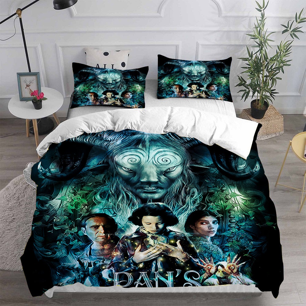 Pans Labyrinth Bedding Sets Gift For Birthday, Halloween, Christmas, Thanksgiving