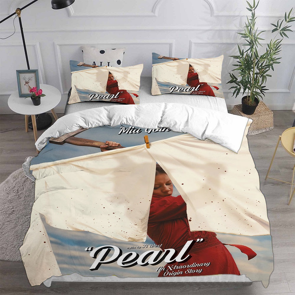 Pearl Decorative Bedding Sets For Fan, Halloween, Christmas, Thanksgiving