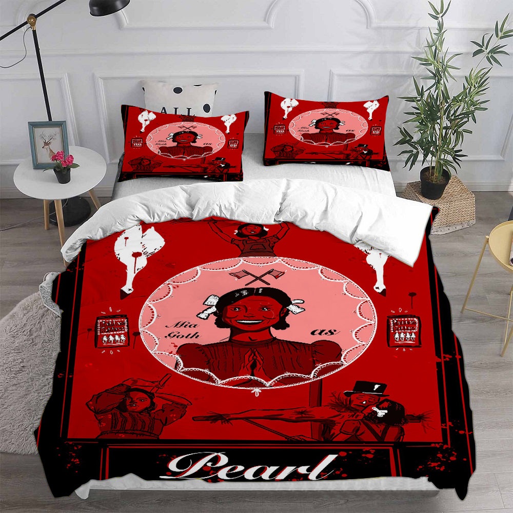 Pearl Bedding Sets Gift For Fathers Day, Halloween, Christmas