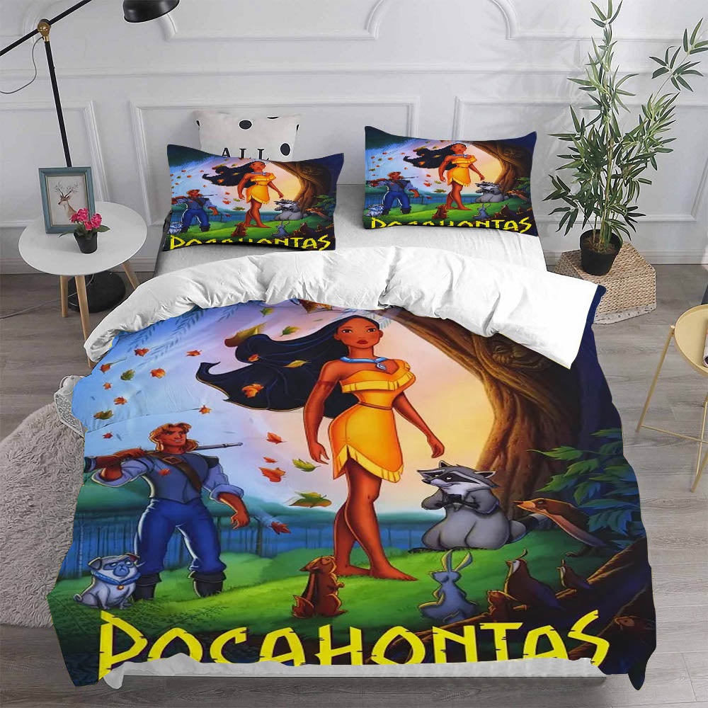 Pocahontas Bedding Sets Duvet Cover, Flatsheet, Pillowcases For Every Bedroom