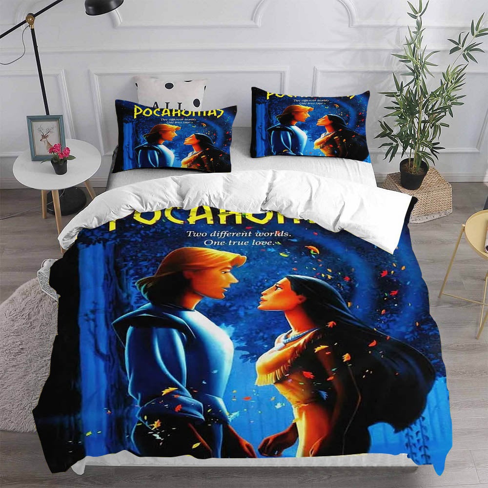 Pocahontas Bedding Sets Duvet Cover, Flatsheet, Pillowcase For Your Lover