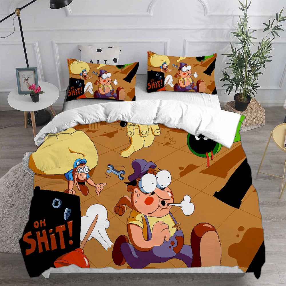 Pizza Tower Bedding Sets Gift For Wife, Husband, Besties