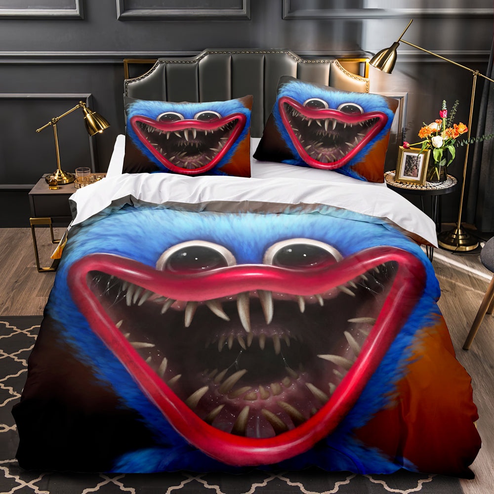 Poppy Playtime Bedding Sets Gifts For Family Members On Christmas, Black Friday