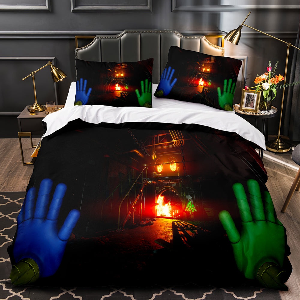 Poppy Playtime Bedding Sets Duvet Cover, Flatsheet, Pillowcase For Your Lover