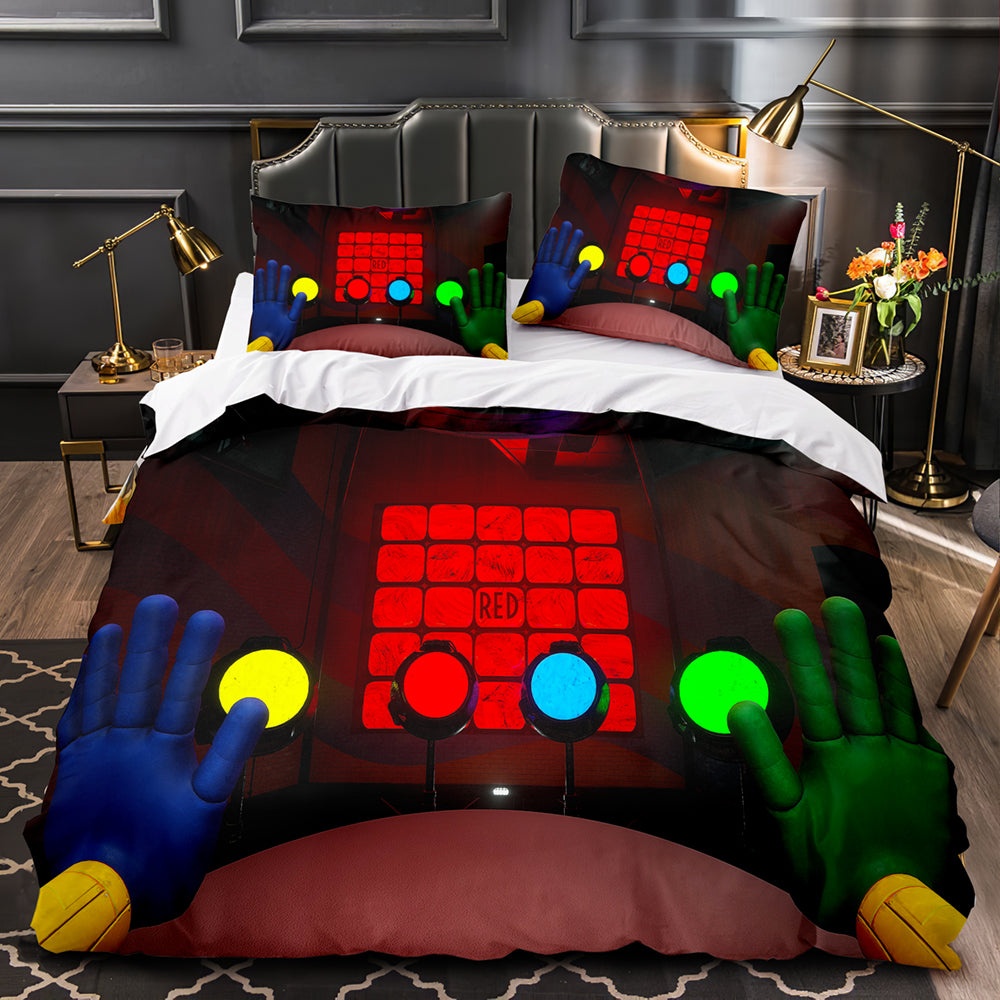 Poppy Playtime Bedding Sets Gift For Birthday, Halloween, Christmas, Thanksgiving