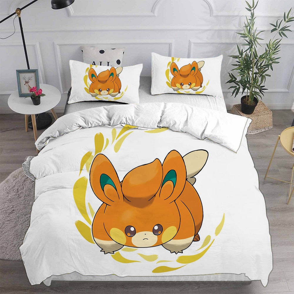 Pokemon Scarlet And Violet Bedding Sets Gifts For Family Members On Christmas, Black Friday
