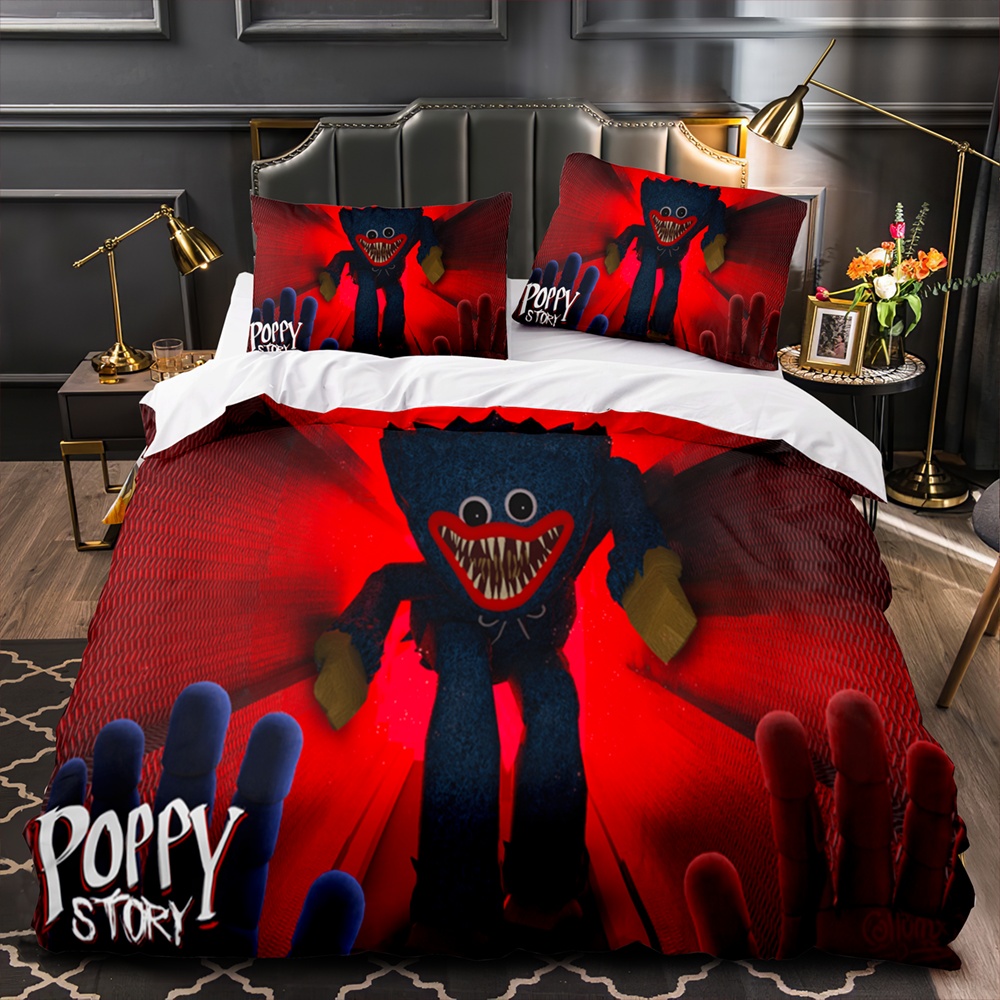 Poppy Playtime Bedding Sets Duvet Cover, Flatsheet, Pillowcases For Every Bedroom
