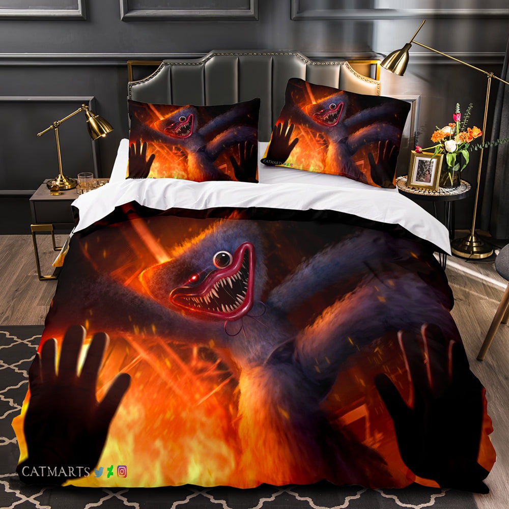 Poppy Playtime Bedding Sets Gift For Wife, Husband, Besties