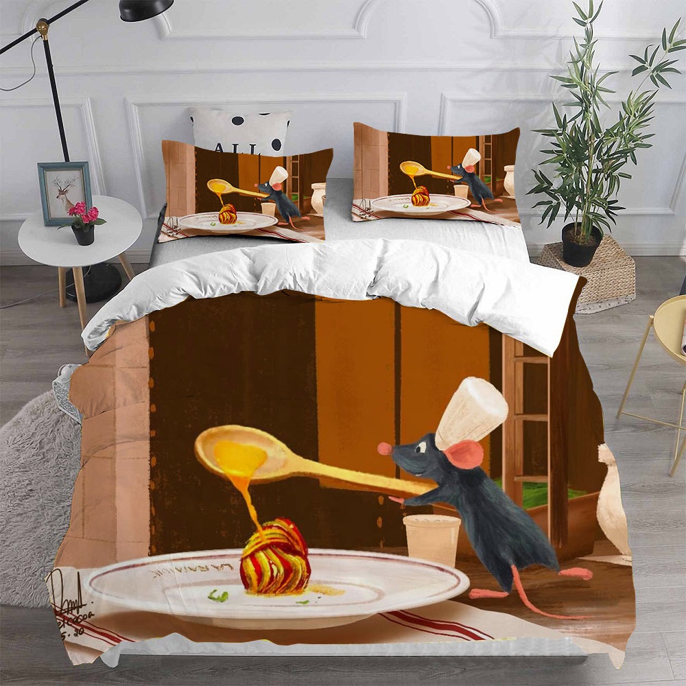 Ratatouille Bedding Sets Gift For Wife, Husband, Besties