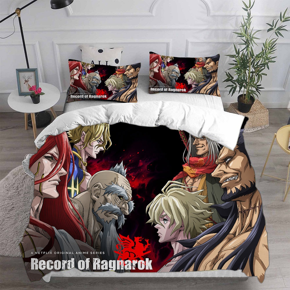 Record of Ragnarok Bedding Sets Duvet Cover, Flatsheet, Pillowcase For Your Lover