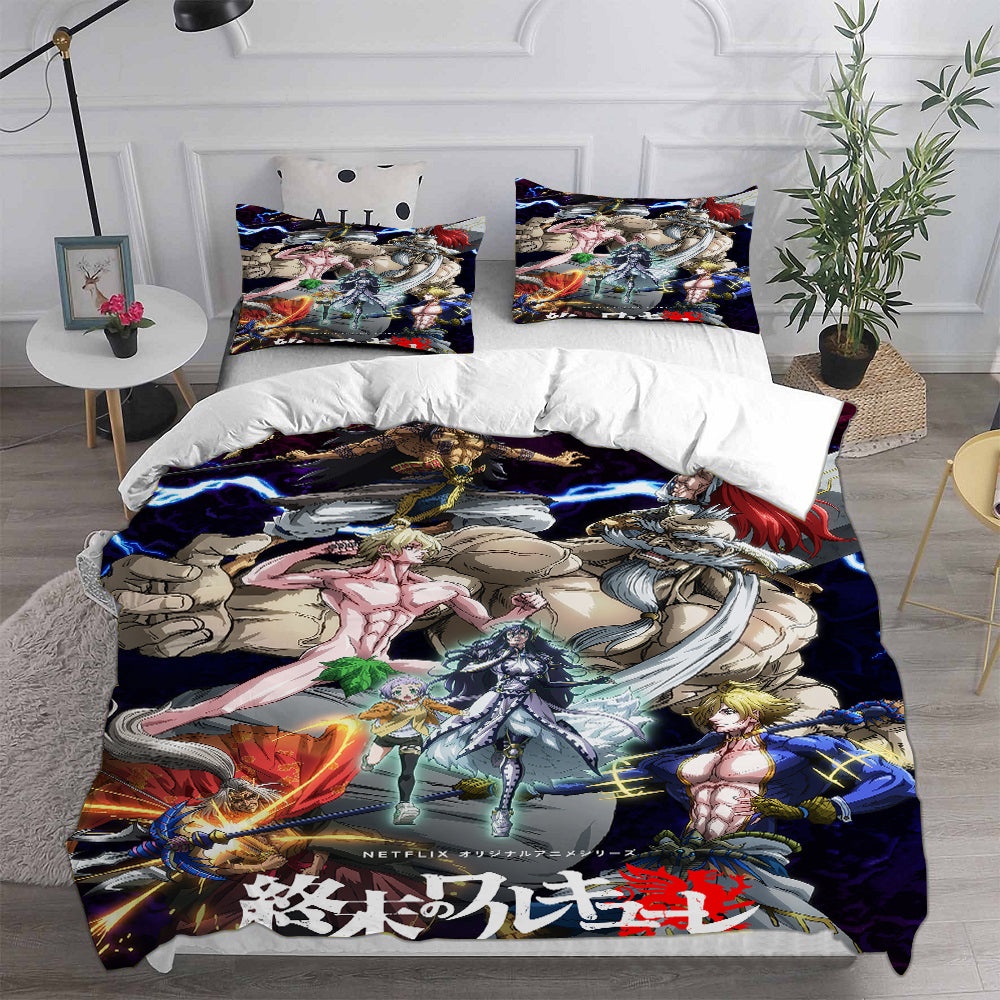 Record of Ragnarok Bedding Sets Gift For Birthday, Halloween, Christmas, Thanksgiving