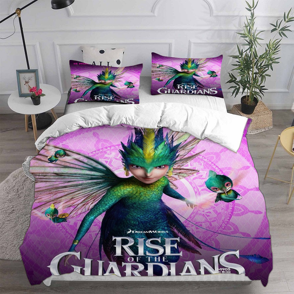 Rise of the Guardians Bedding Sets Duvet Cover, Flatsheet, Pillowcases Perfect Gift For Fans