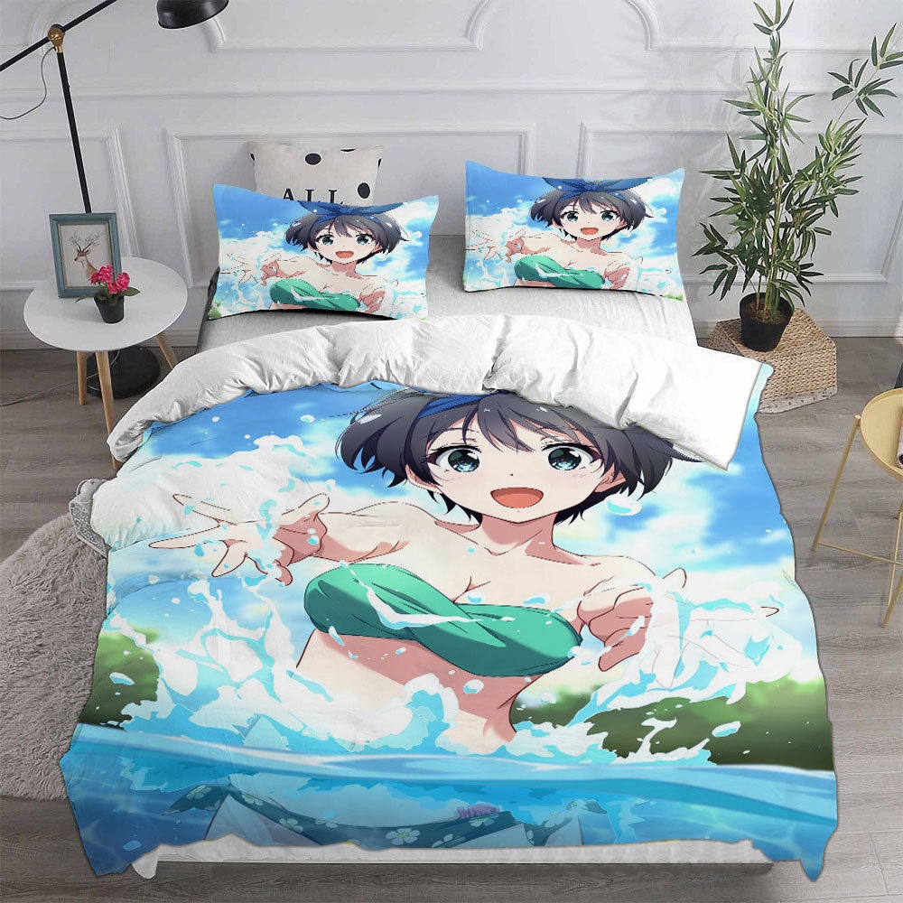 Rent A Girlfriend Season 2 Bedding Sets Gift For Christmas, Birthday, Thanksgiving