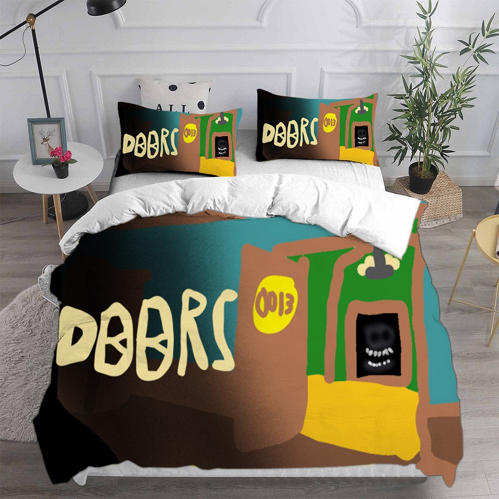 Roblox Doors Bedding Sets Duvet Cover, Flatsheet, Pillowcases For Every Bedroom