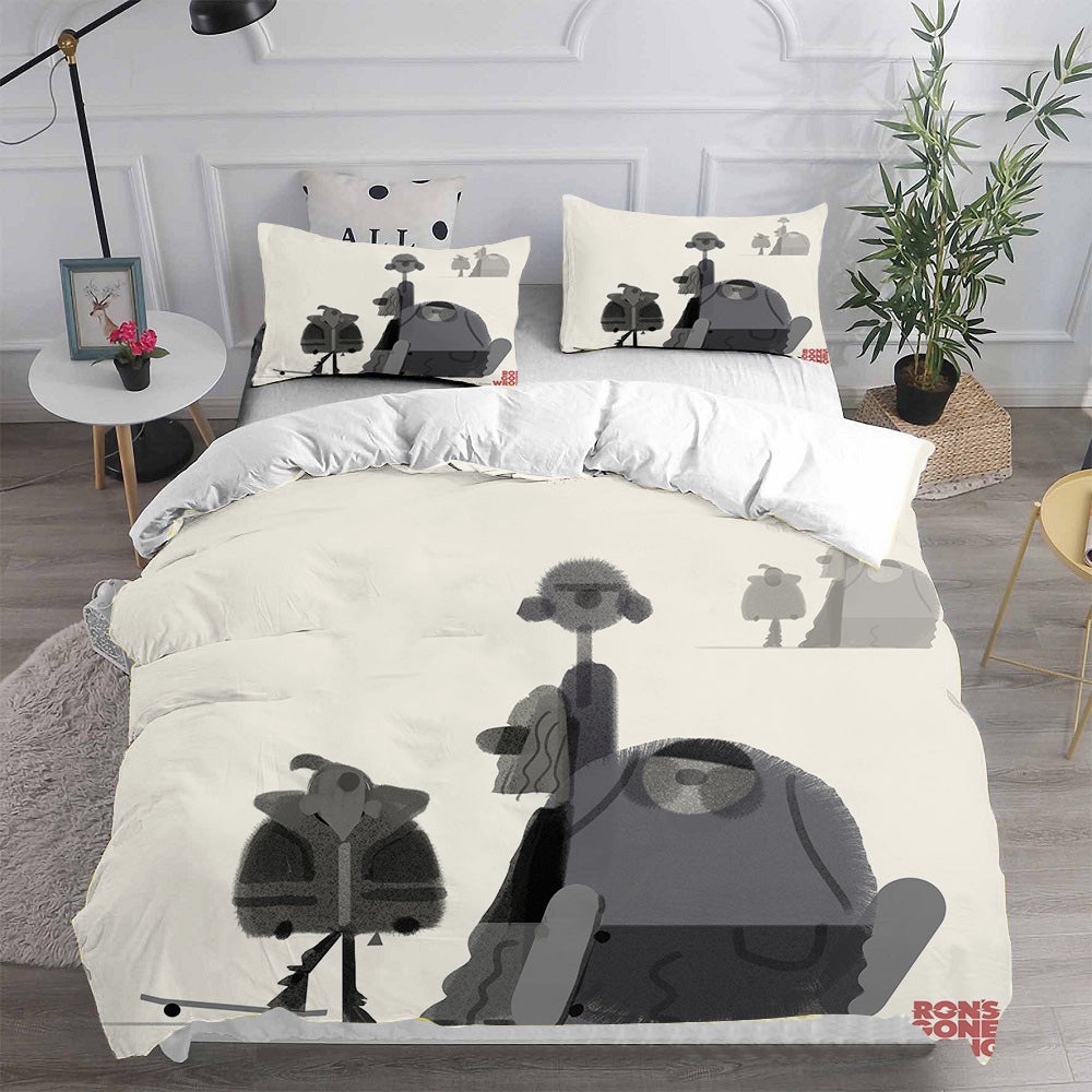 Rons Gone Wrong Bedding Sets Gifts For Family Members On Christmas, Black Friday