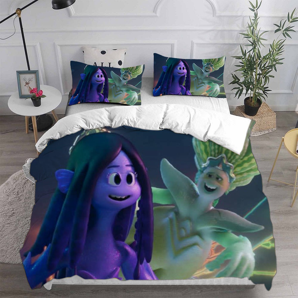 Ruby Gillman, Teenage Kraken Bedding Sets Gift For Wife, Husband, Besties