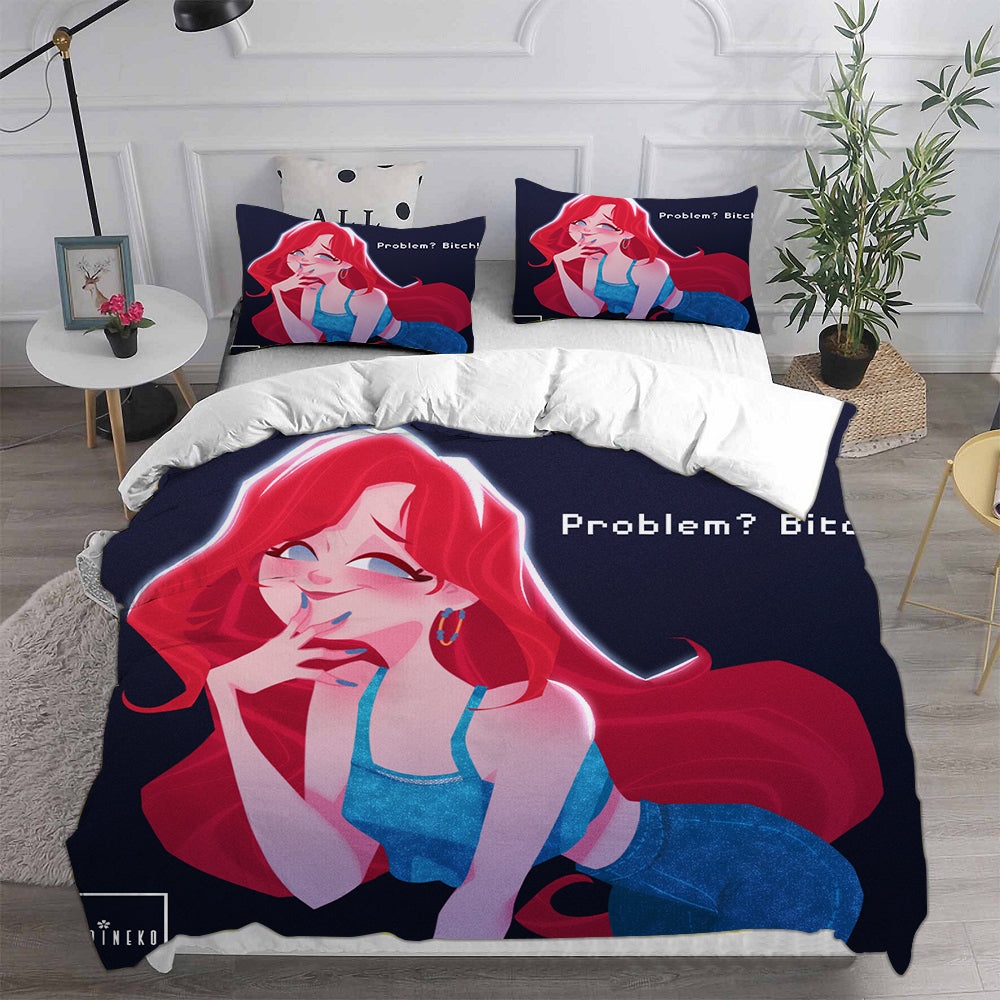 Ruby Gillman, Teenage Kraken Bedding Sets Duvet Cover, Flatsheet, Pillowcases Perfect Gift For Fans