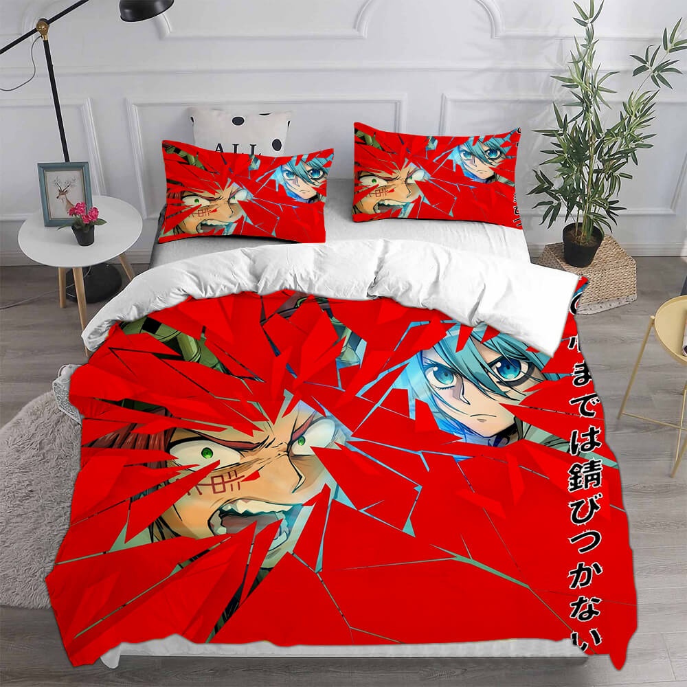 SABIKUI BISCO Decorative Bedding Sets For Fan, Halloween, Christmas, Thanksgiving