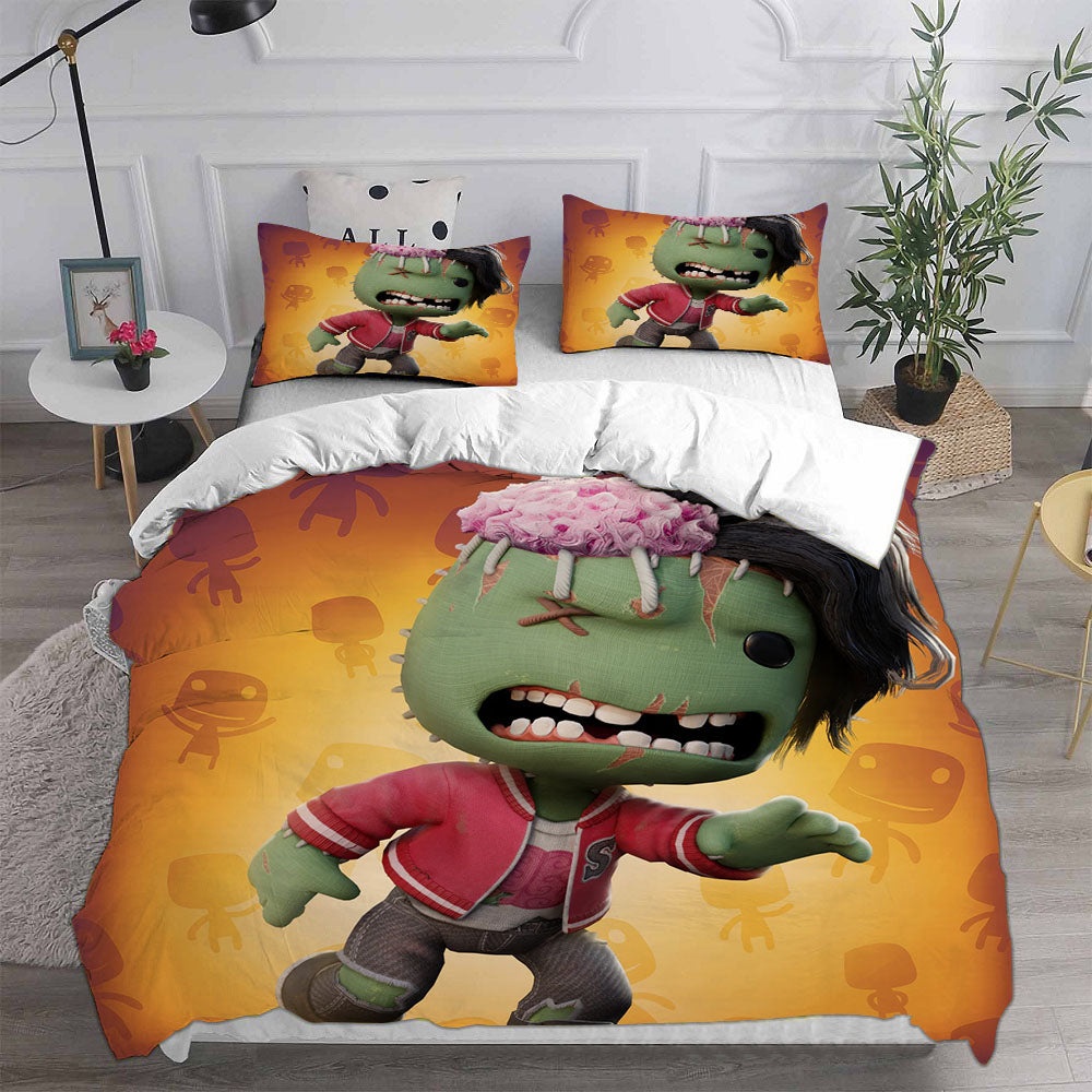 Sackboy A Big Adventure Bedding Sets Gift For Halloween, Thanksgiving, Christmas