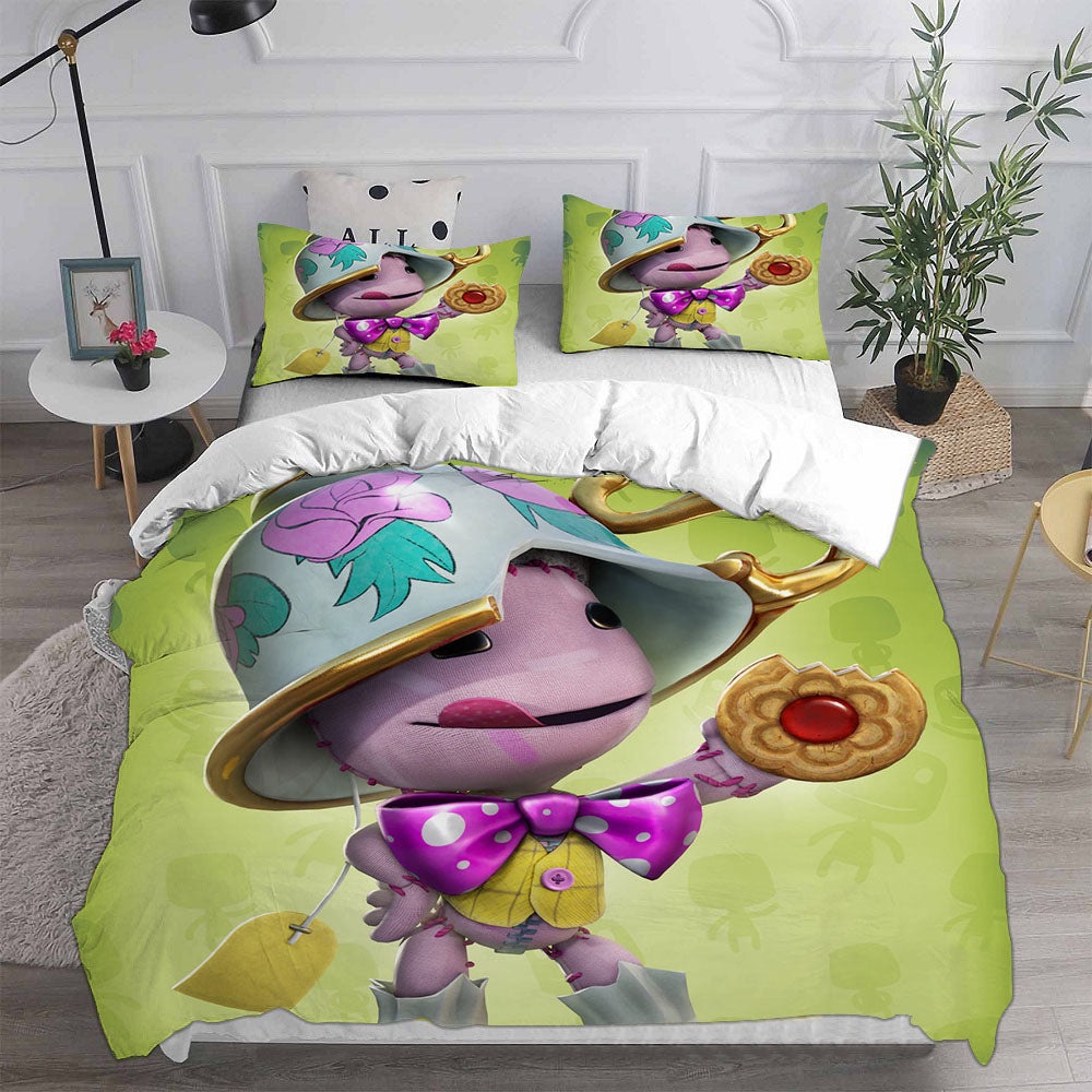 Sackboy A Big Adventure Bedding Sets Gift For Christmas, Halloween, Black Friday