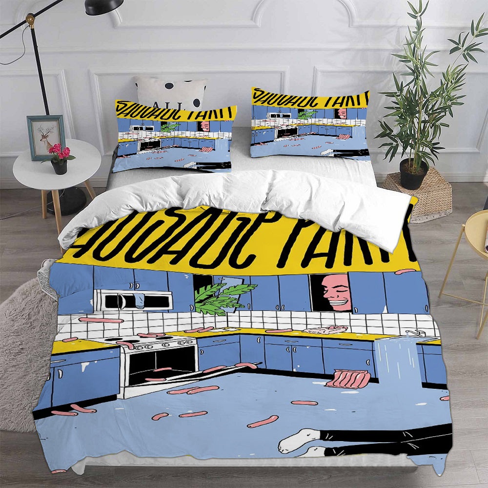 Sausage Man Bedding Sets Duvet Cover, Flatsheet, Pillowcases For Every Bedroom