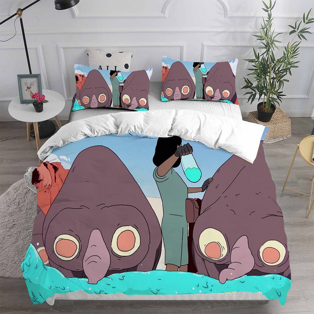 Scavengers Reign Decorative Bedding Sets For Fan, Halloween, Christmas, Thanksgiving