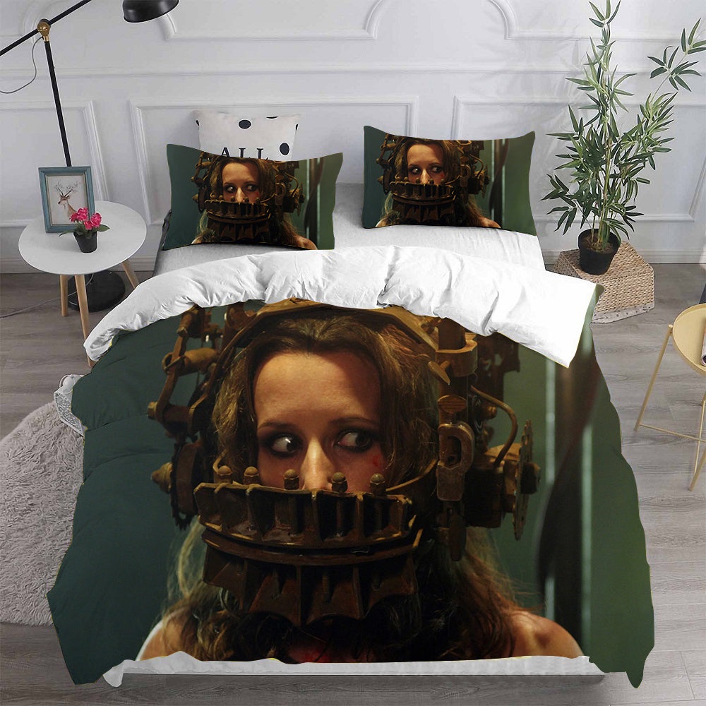 Saw Bedding Sets Gift For Christmas, Halloween, Black Friday
