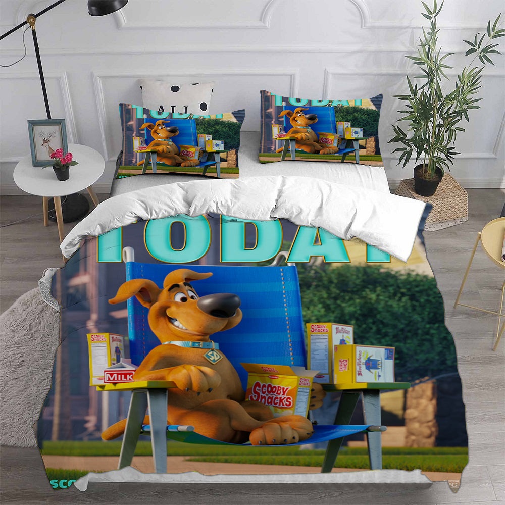 Scoob Bedding Sets Duvet Cover, Flatsheet, Pillowcases Perfect Gift For Fans
