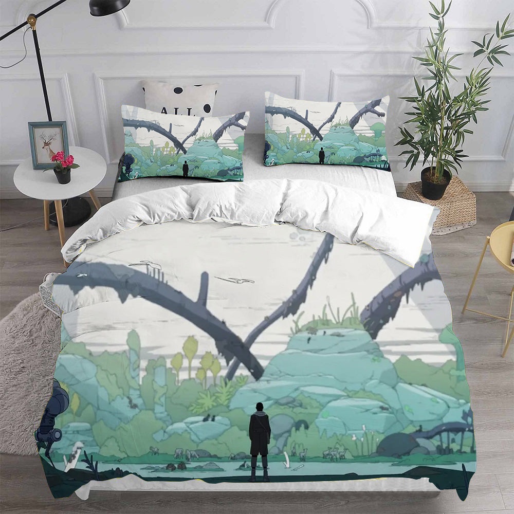 Scavengers Reign Bedding Sets Gift For Christmas, Thanksgiving, Halloween