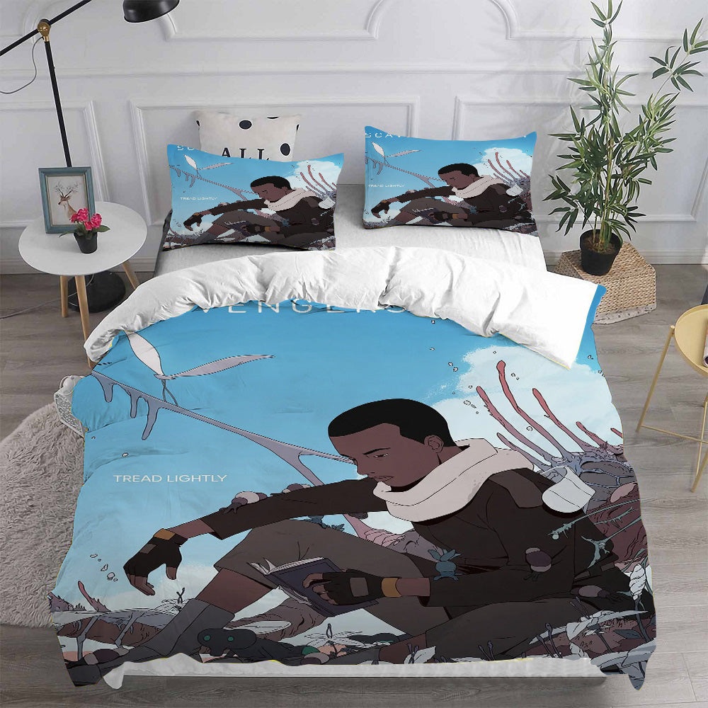 Scavengers Reign Bedding Sets Duvet Cover, Flatsheet, Pillowcases Perfect Gift For Fans