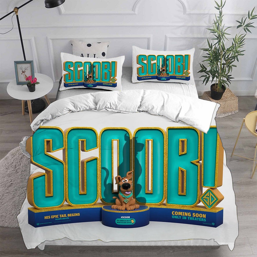 Scoob Bedding Sets Gift For Fathers Day, Halloween, Christmas