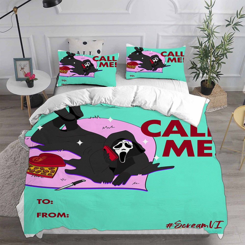 Scream VI Bedding Sets Gift For Fathers Day, Halloween, Christmas