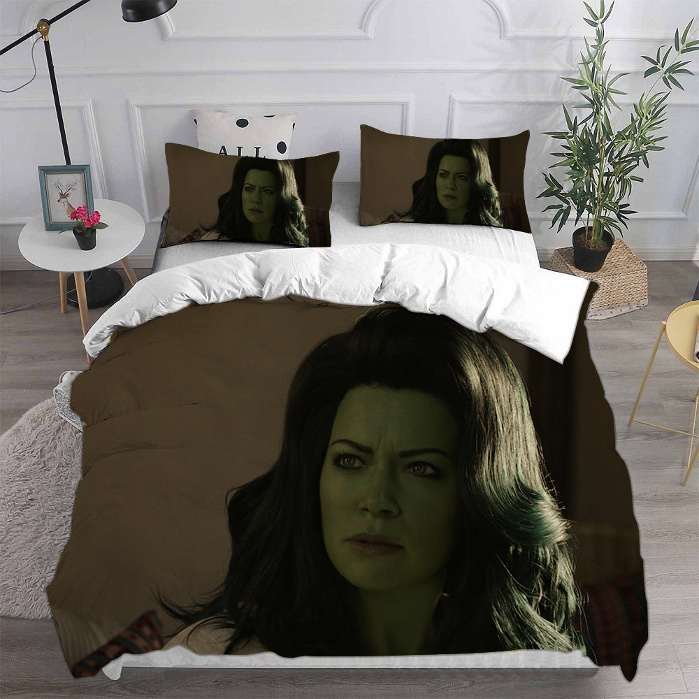 She Hulk 2022 Bedding Sets Gift For Wife, Husband, Besties