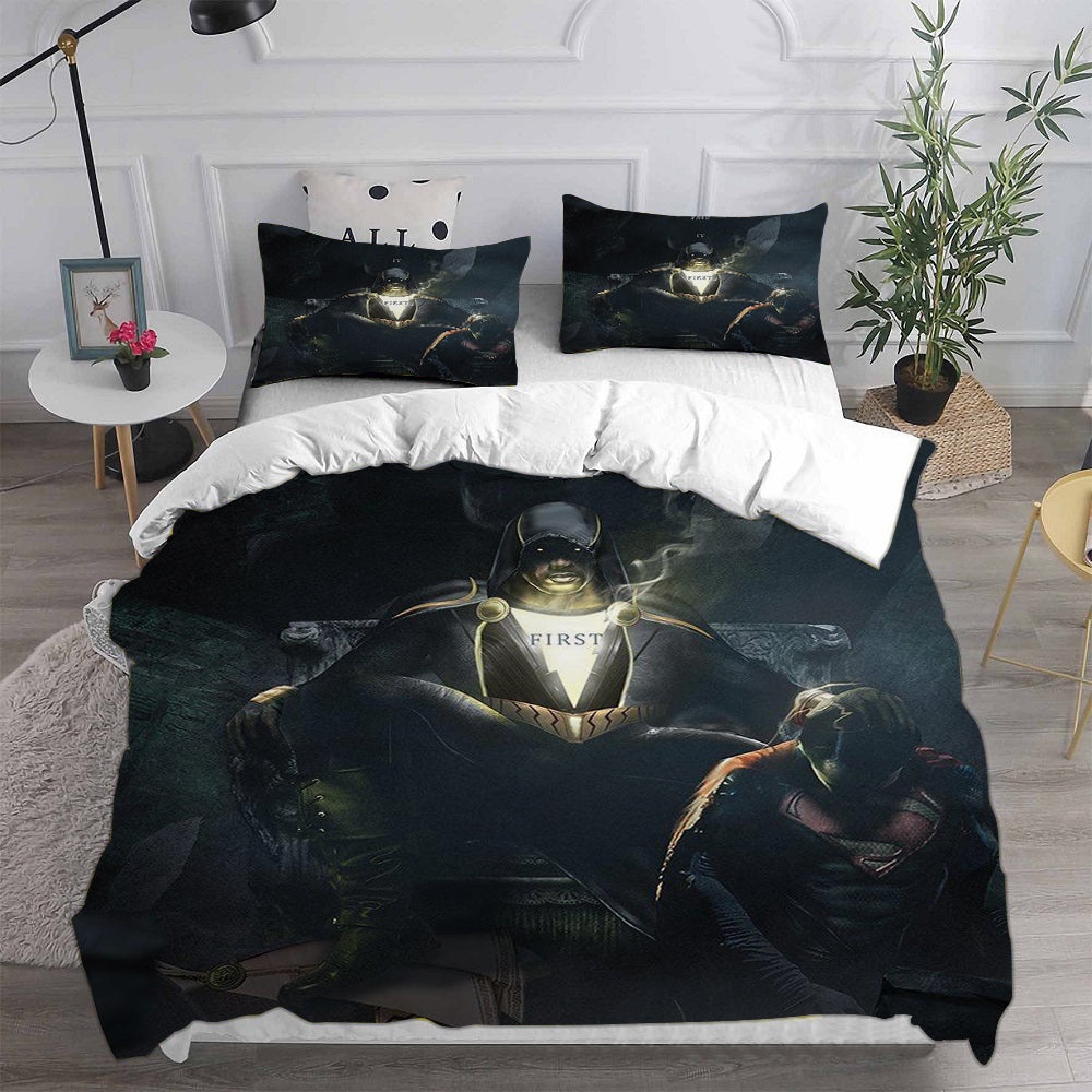 Shazam Fury of the Gods Bedding Sets Duvet Cover, Flatsheet, Pillowcase For Your Lover