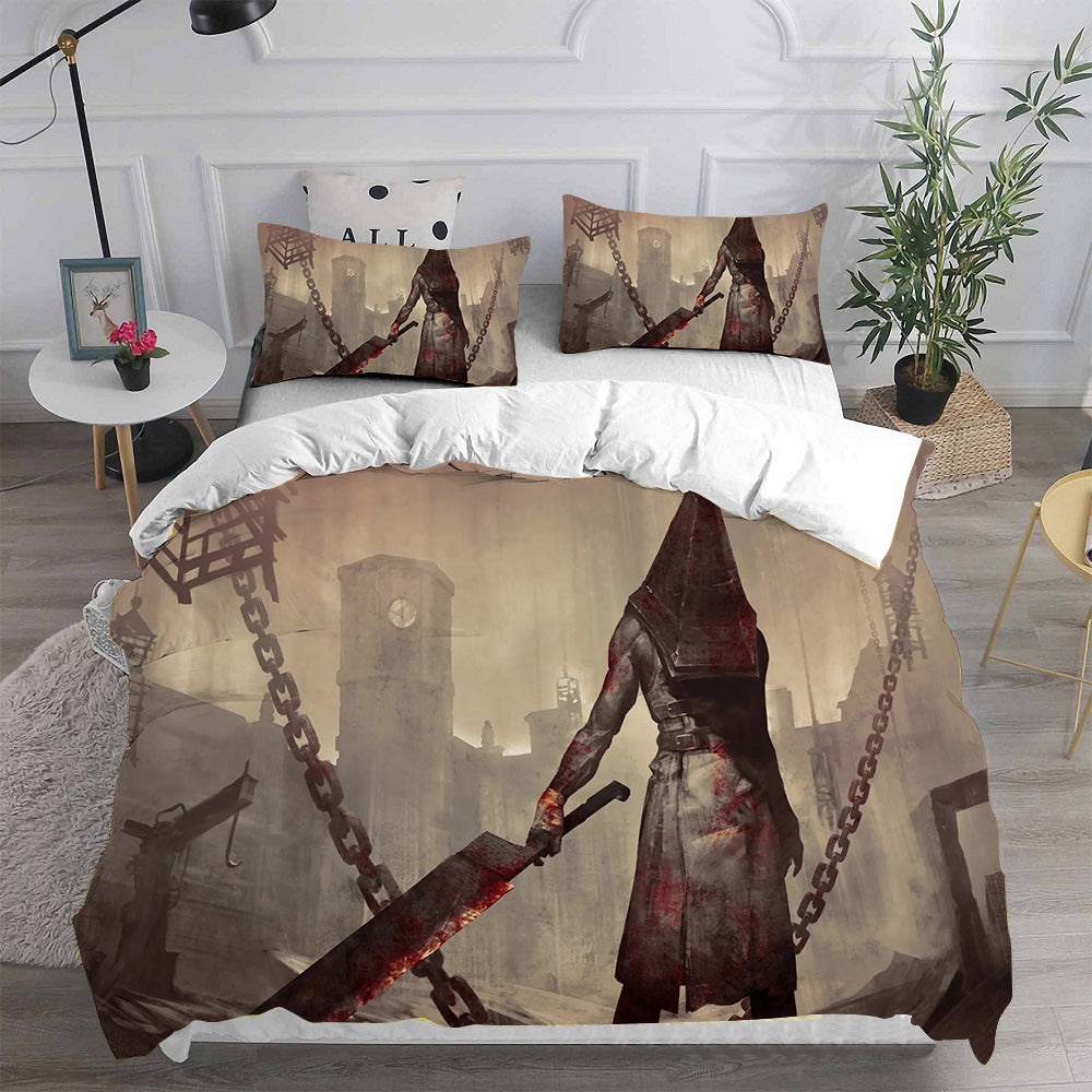Silent Hill Bedding Sets Gift For Christmas, Birthday, Thanksgiving