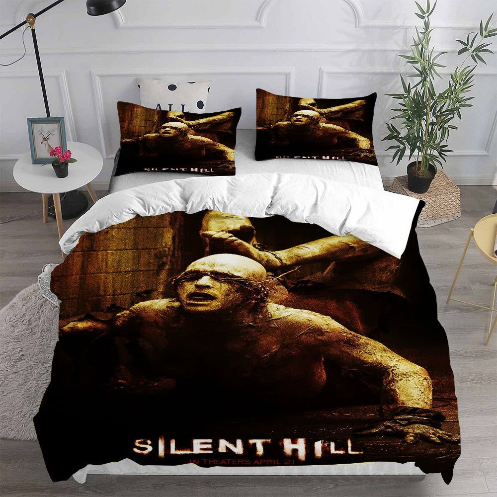 Silent Hill Bedding Sets Gift For Wife, Husband, Besties