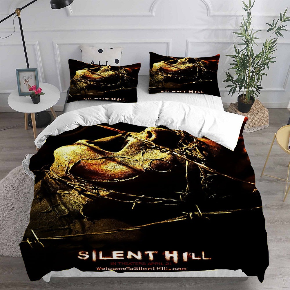 Silent Hill Bedding Sets Gifts For Family Members On Christmas, Black Friday