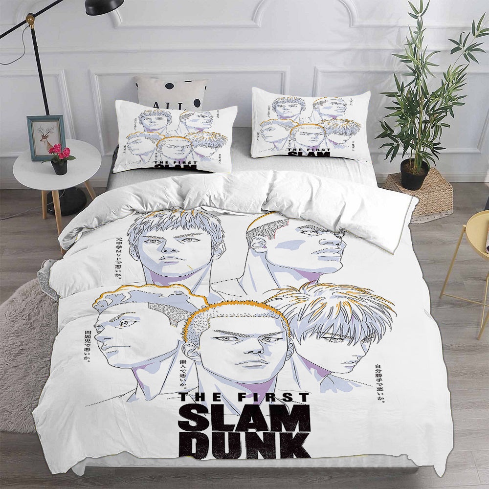 Slam Dunk Bedding Sets Gift For Fathers Day, Halloween, Christmas
