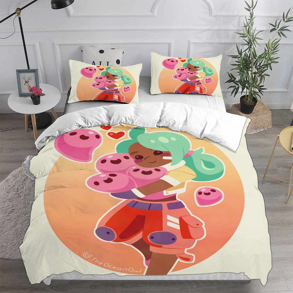 Slime Rancher Bedding Sets Gift For Christmas, Birthday, Thanksgiving