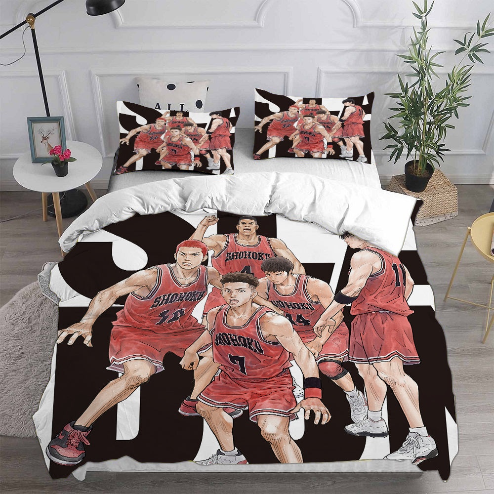 Slam Dunk Bedding Sets Gift For Christmas, Halloween, Black Friday