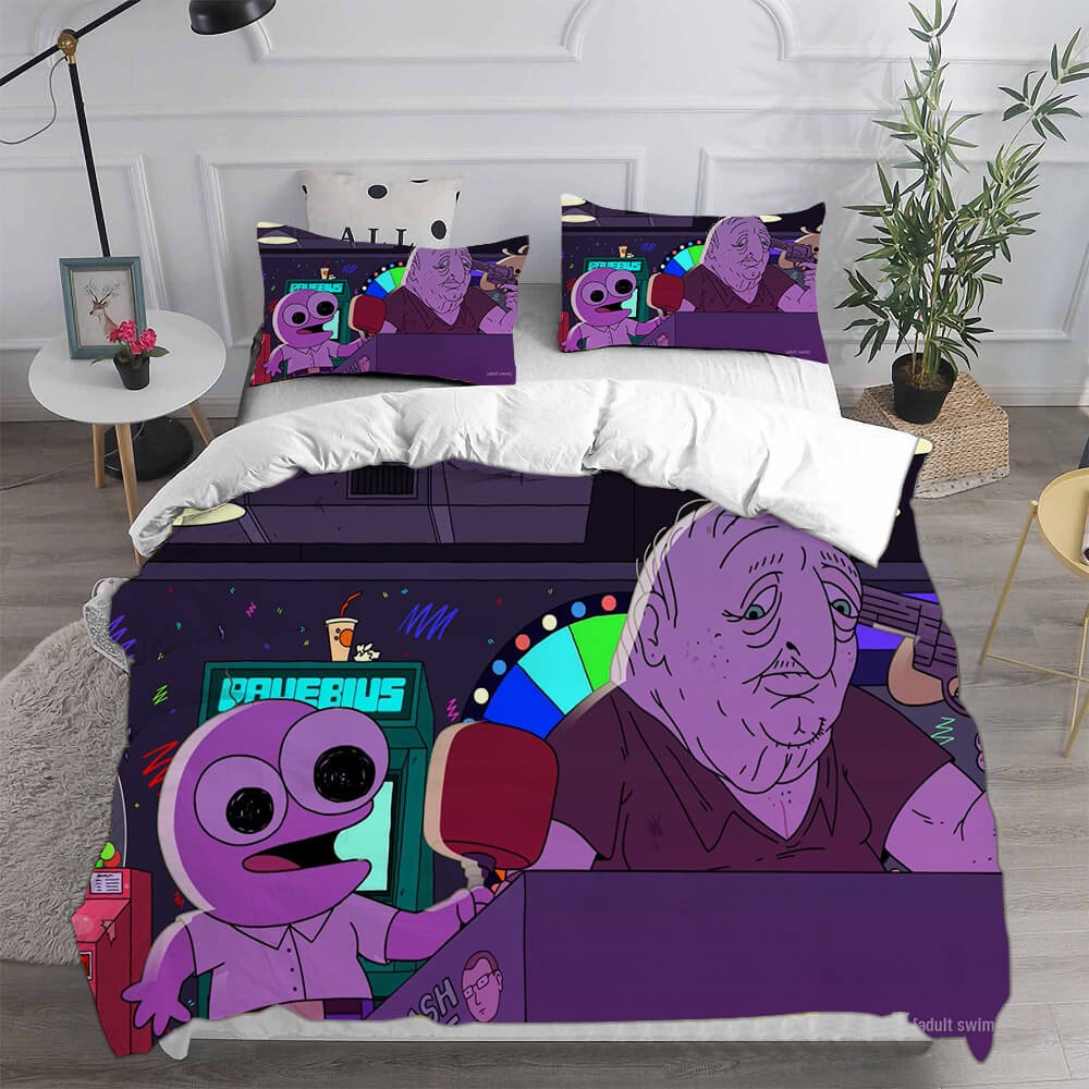 Smiling Friends Bedding Sets Duvet Cover, Flatsheet, Pillowcases For Every Bedroom