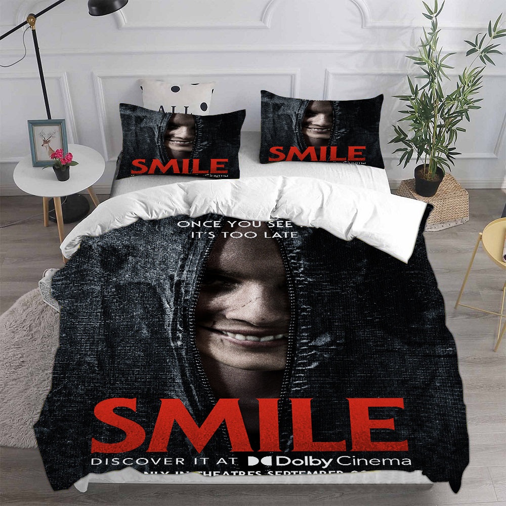 Smile Bedding Sets Duvet Cover, Flatsheet, Pillowcase For Your Lover