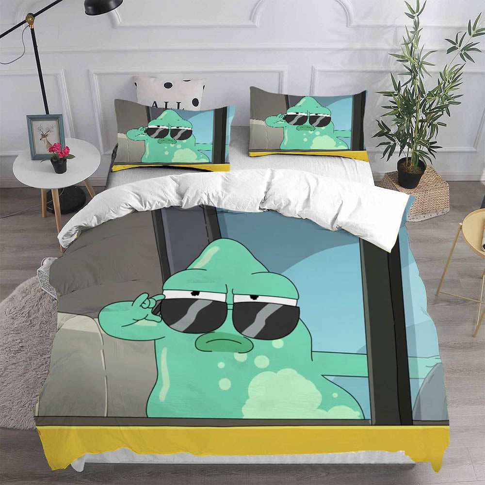 Solar Opposites Bedding Sets Gift For Christmas, Halloween, Black Friday