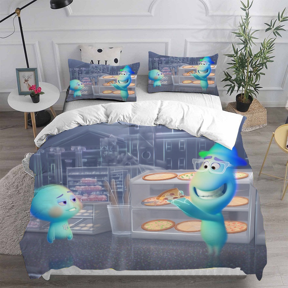 Soul Bedding Sets Gift For Birthday, Halloween, Christmas, Thanksgiving
