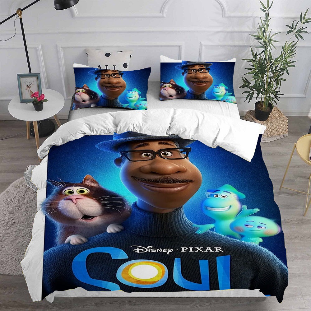Soul Bedding Sets Gift For Fathers Day, Halloween, Christmas