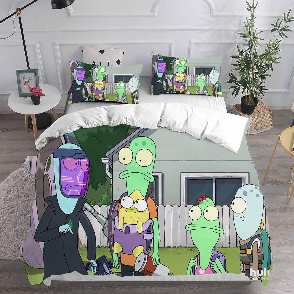 Solar Opposites Bedding Sets Gift For Christmas, Birthday, Thanksgiving