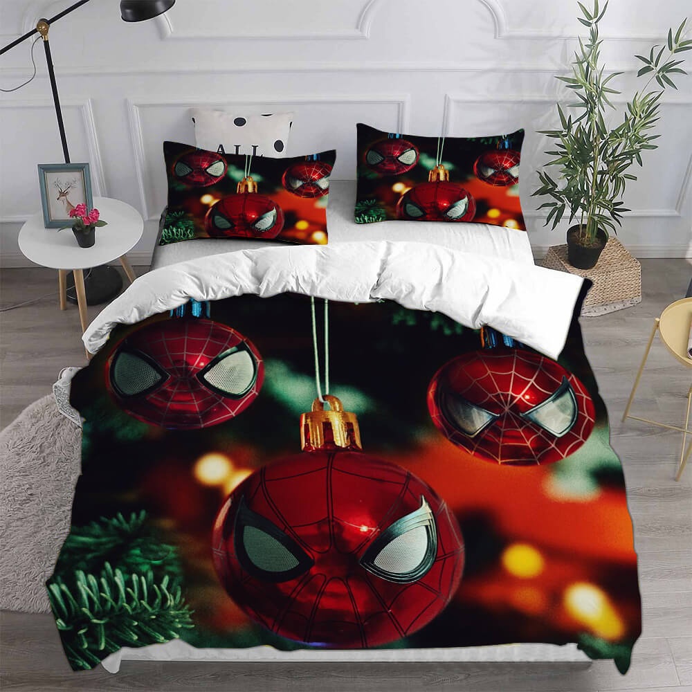 Spider-Man Peter Parker Bedding Sets Gifts For Family Members On Christmas, Black Friday