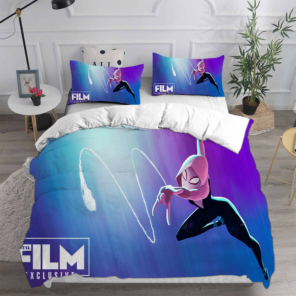 Spider-Man: Across the Spider-Verse Bedding Sets Gift For Christmas, Thanksgiving, Halloween