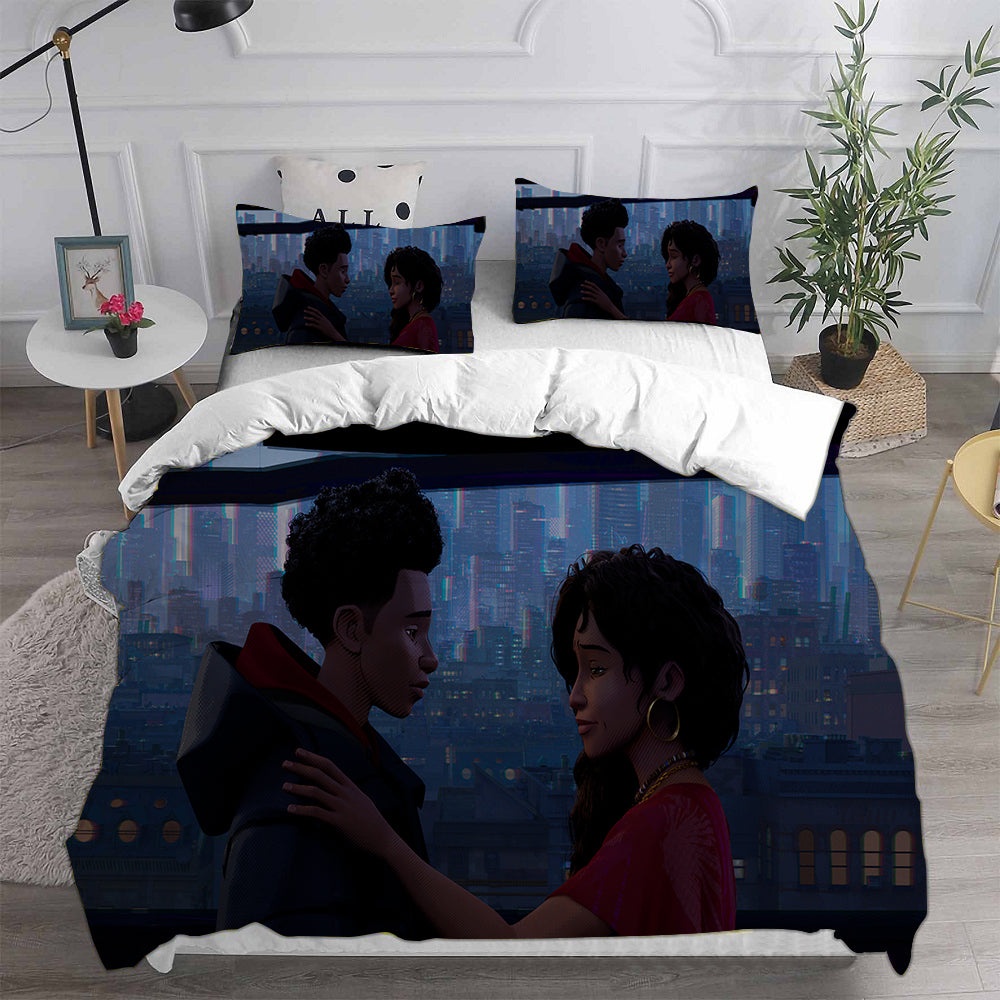 Spider-Man: Across the Spider-Verse Bedding Sets Gift For Wife, Husband, Besties