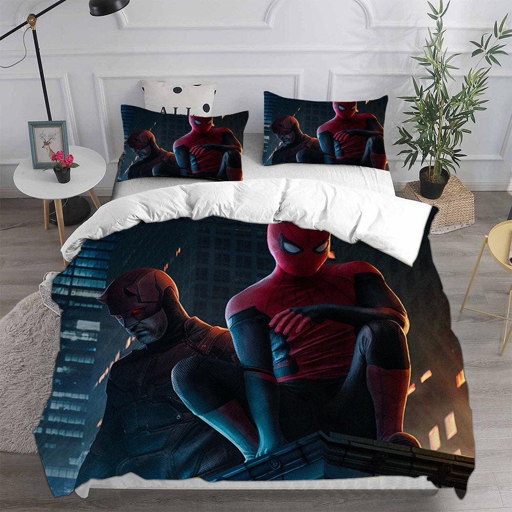 Spiderman No Way Home Bedding Sets Duvet Cover, Flatsheet, Pillowcases For Every Bedroom